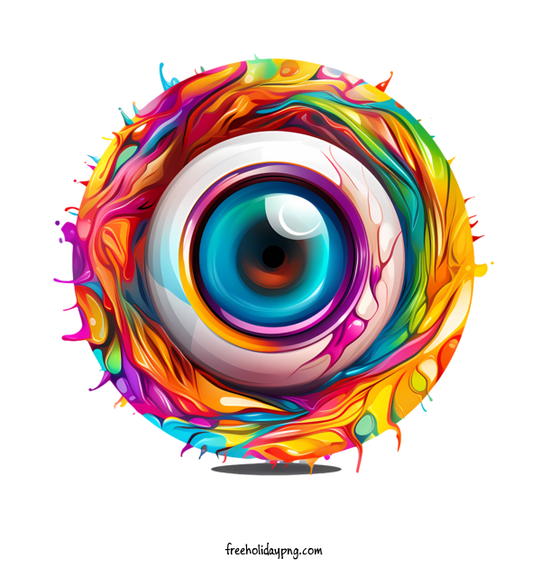 Transparent Halloween Halloween Eyeball eye colorful for Halloween Eyeball for Halloween