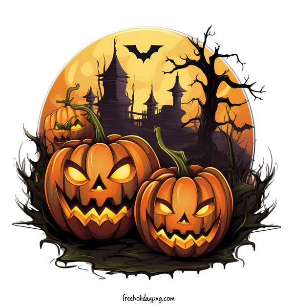 Transparent Halloween Jack O Lantern halloween pumpkins for Jack O Lantern for Halloween