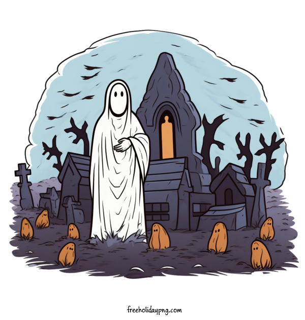 Transparent Halloween Halloween Ghost ghost cemetery for Halloween Ghost for Halloween