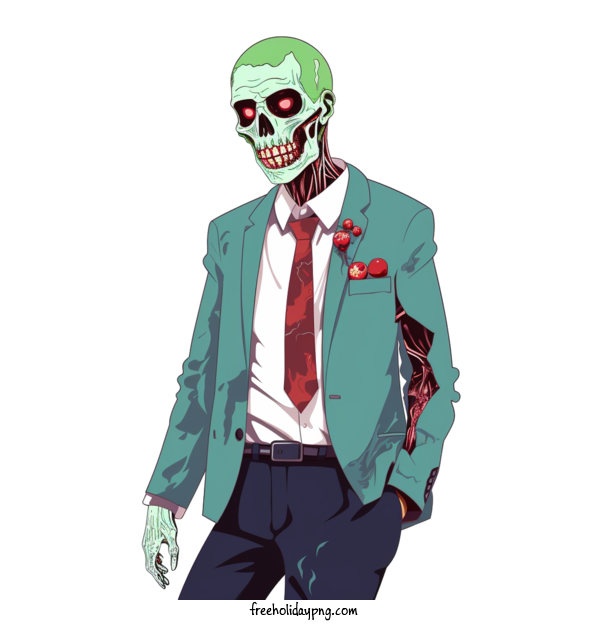 Transparent Halloween Zombie zombie undead for Zombie for Halloween