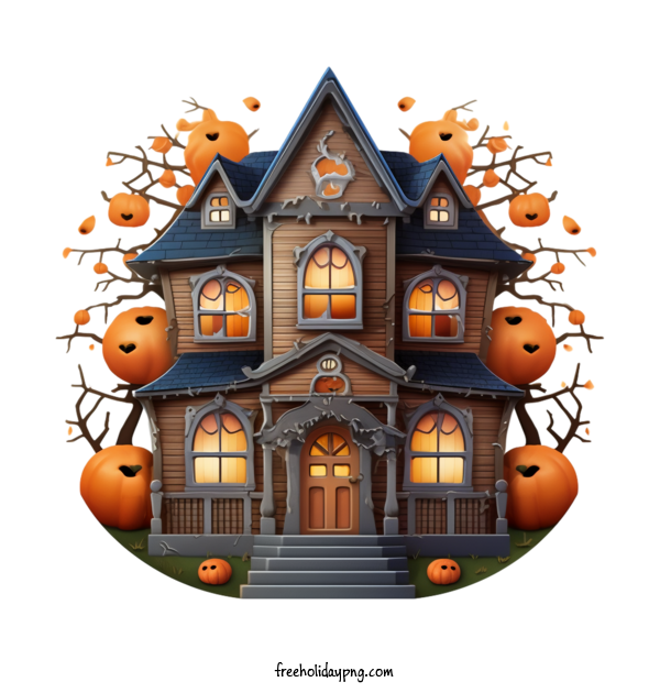 Transparent Halloween Halloween Haunted House haunted house halloween for Halloween Haunted House for Halloween