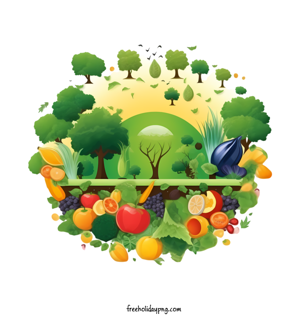 Transparent World Vegetarian Day World Vegetarian Day fruits vegetables for Vegetarian Day for World Vegetarian Day