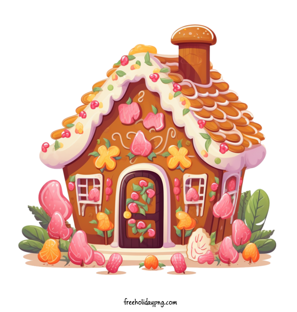 Transparent Christmas Christmas Gingerbread gingerbread house fairytale for Christmas Gingerbread for Christmas
