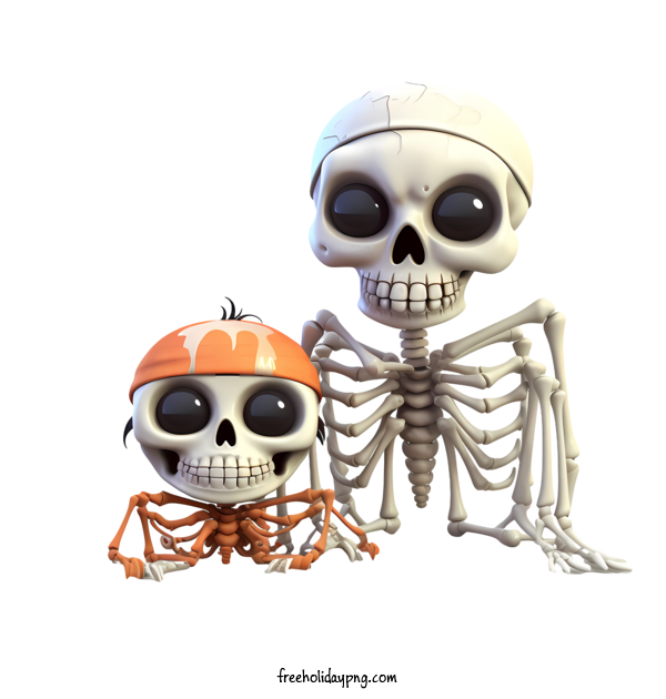 Transparent Halloween Spider Web skeleton skull for Spider Web for Halloween