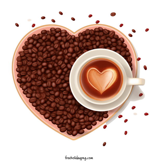 Transparent Coffee Day International Coffee Day coffee heart for International Coffee Day for Coffee Day