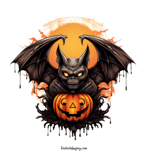Transparent Halloween Halloween Bats bat pumpkin for Halloween Bats for Halloween