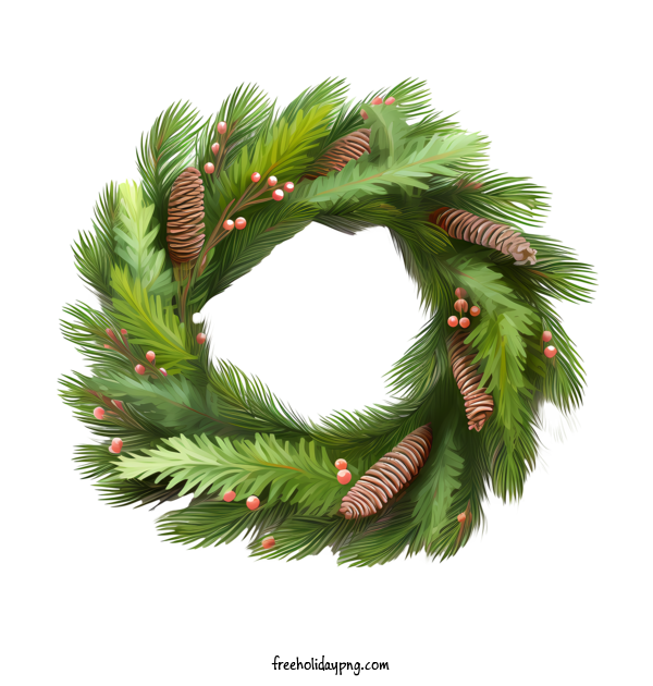 Transparent Christmas Christmas Wreath wreath green for Christmas Wreath for Christmas