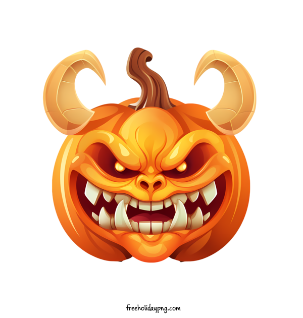 Transparent Halloween Jack O Lantern Halloween carved pumpkin for Jack O Lantern for Halloween