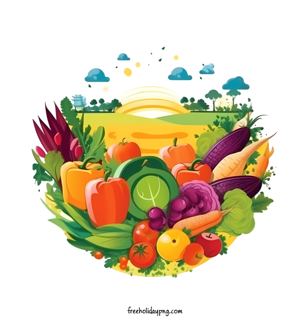 Transparent World Vegetarian Day World Vegetarian Day organic vegetables healthy food for Vegetarian Day for World Vegetarian Day