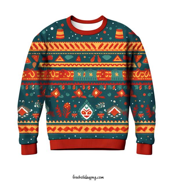 Transparent Christmas Christmas Sweater sweatshirt Christmas for Christmas Sweater for Christmas
