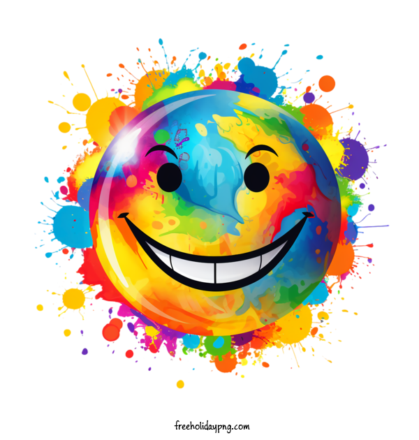 Transparent World Smile Day World Smile Day smiley face bright colors for Smile Day for World Smile Day