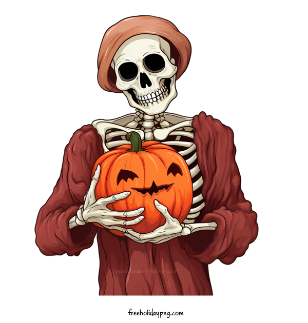 Transparent Halloween Halloween skeleton skeleton jack o'lantern for Halloween skeleton for Halloween