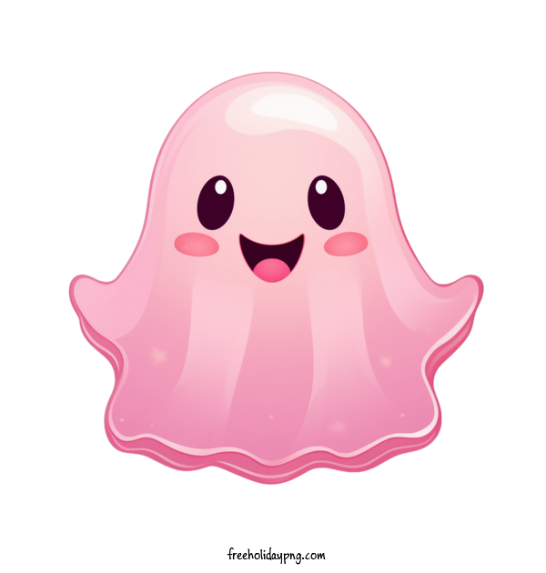 Transparent Halloween Halloween Ghost Pink Ghost Spooky for Halloween Ghost for Halloween