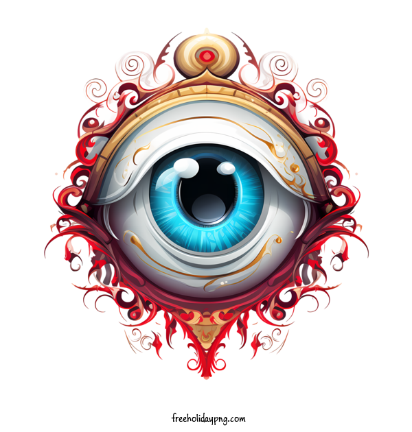 Transparent Halloween Halloween Eyeball Eye ornate for Halloween Eyeball for Halloween