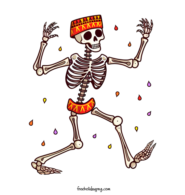 Transparent Halloween Halloween skeleton skeleton day of the dead for Halloween skeleton for Halloween