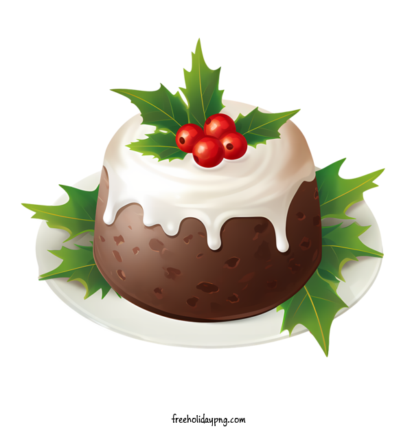 Transparent Christmas pudding Christmas pudding chocolate cake fruitcake for Christmas pudding for Christmas Pudding