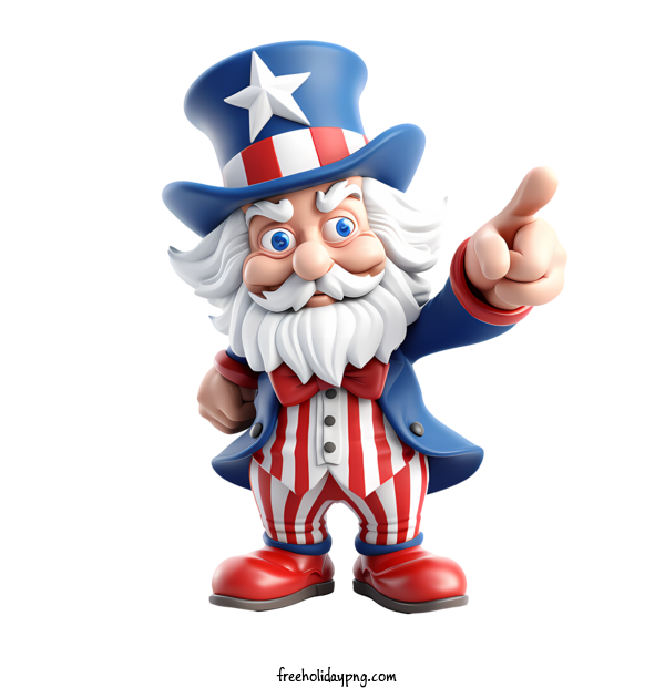 Transparent Uncle Sam Day Uncle Sam Day Uncle Sam cartoon character for Uncle Sam for Uncle Sam Day