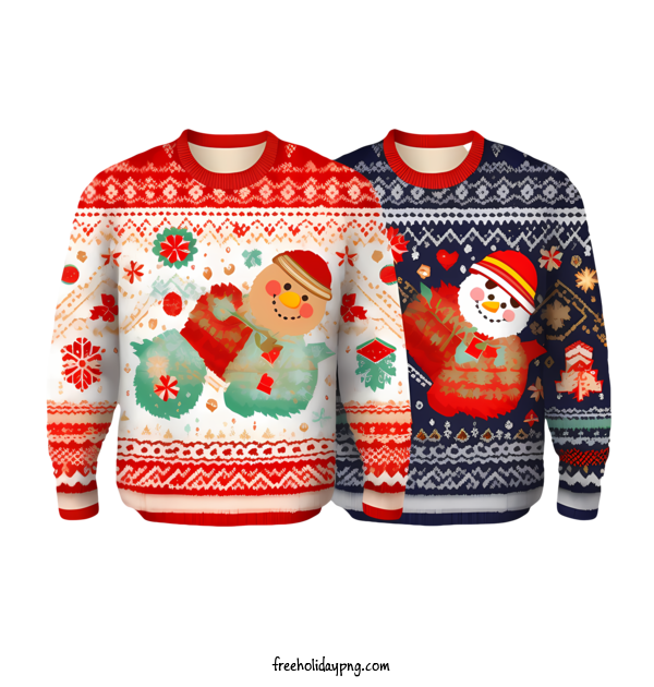 Transparent Christmas Christmas Sweater Santa Christmas for Christmas Sweater for Christmas
