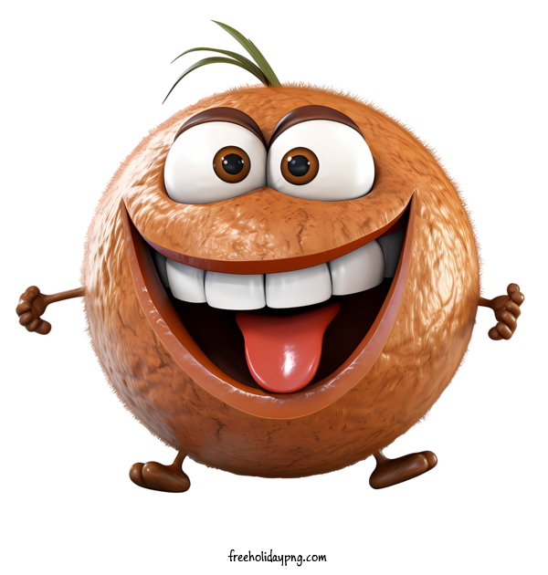Transparent World Coconut Day World Coconut Day Smiling animated for Coconut Day for World Coconut Day