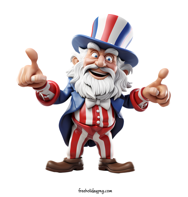 Transparent Uncle Sam Day Uncle Sam Day uncle elderly man for Uncle Sam for Uncle Sam Day
