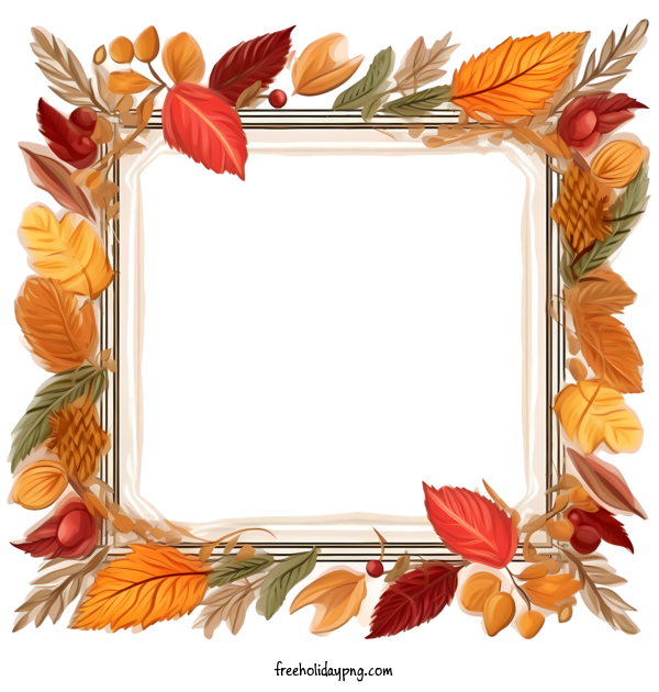 Transparent Thanksgiving Thanksgiving Frame autumn leaves frame for Thanksgiving Frame for Thanksgiving