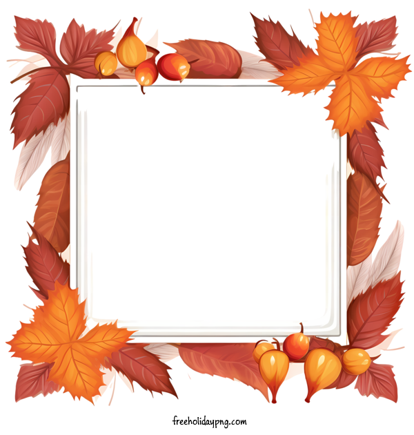 Transparent Thanksgiving Thanksgiving Frame autumn leaves for Thanksgiving Frame for Thanksgiving