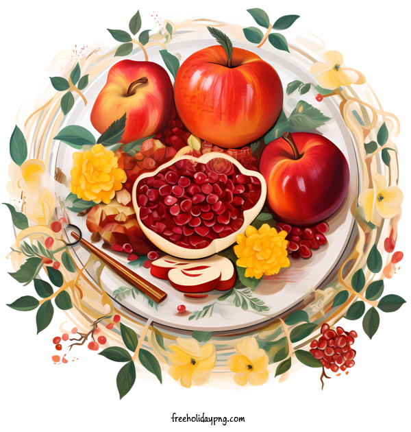 Transparent Jewish New Year Rosh Hashanah Jewish New Year apples for Rosh Hashanah for Jewish New Year