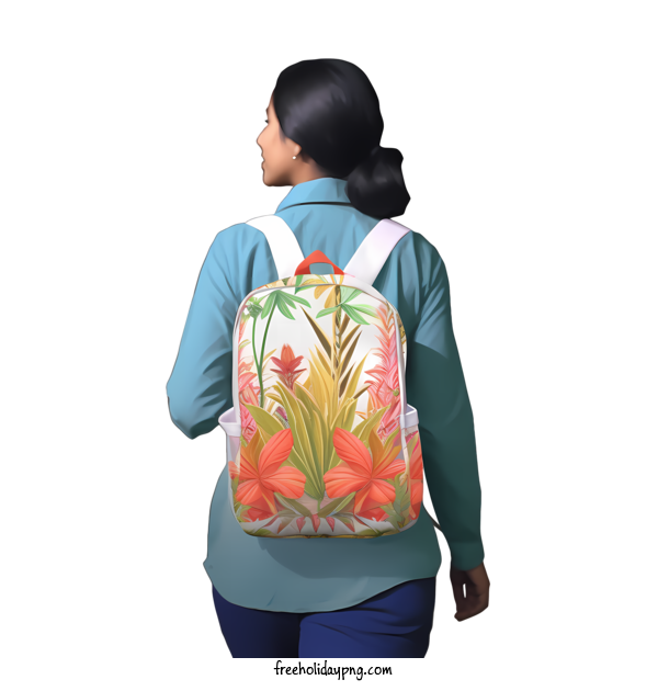 Transparent Back to School Back to School Backpack sun tropical for Back to School Backpack for Back To School