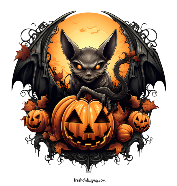 Transparent Halloween Halloween Bats cat halloween for Halloween Bats for Halloween