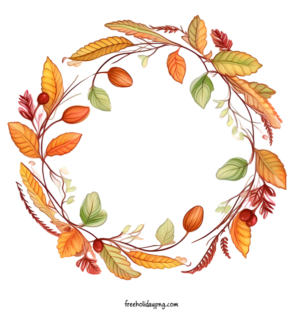 Transparent Thanksgiving Thanksgiving Frame wreath fall foliage for Thanksgiving Frame for Thanksgiving