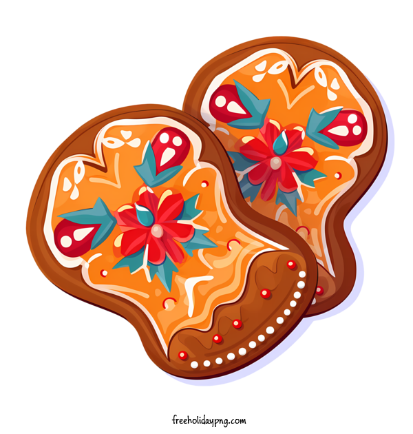 Transparent christmas christmas cookies sugar skull holiday decoration for christmas cookies for Christmas