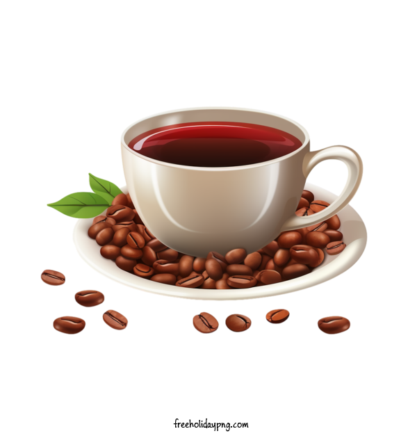 Transparent Coffee Day International Coffee Day coffee beans cup for International Coffee Day for Coffee Day