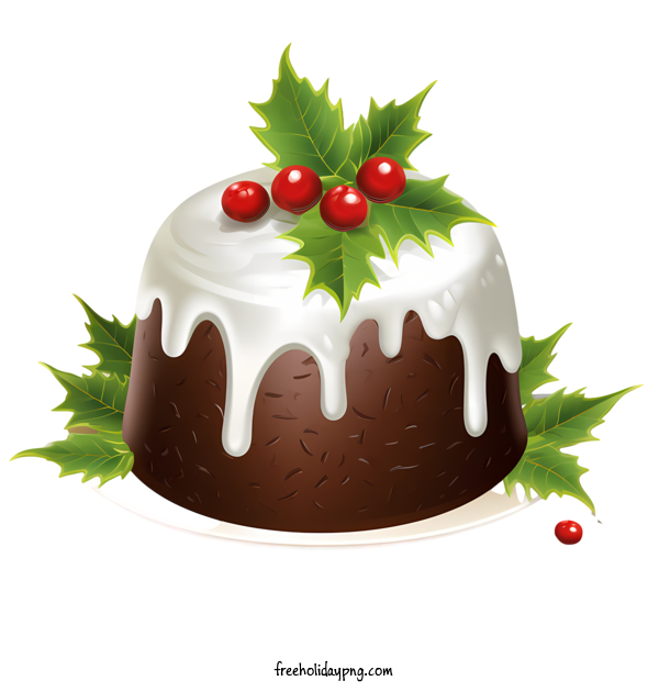 Transparent Christmas Christmas pudding Christmas pudding fruitcake for Christmas pudding for Christmas