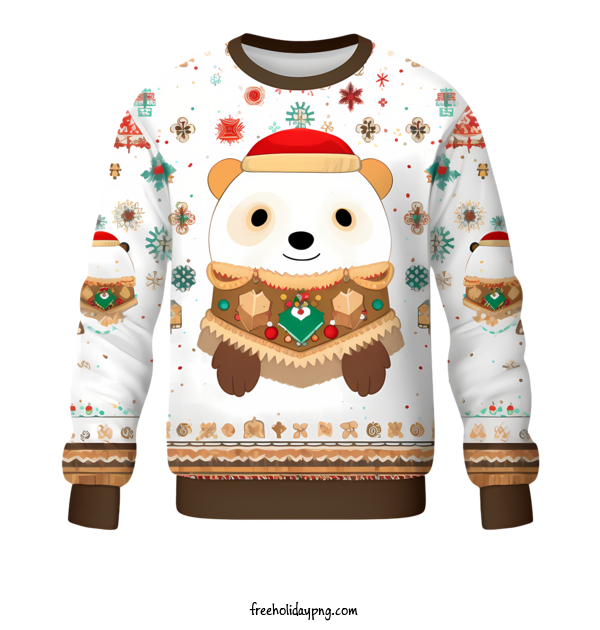 Transparent Christmas Christmas Sweater teddy bear christmas for Christmas Sweater for Christmas