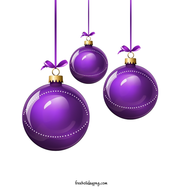 Transparent Christmas Christmas Bulbs purple ornaments hanging ornaments for Christmas Bulbs for Christmas