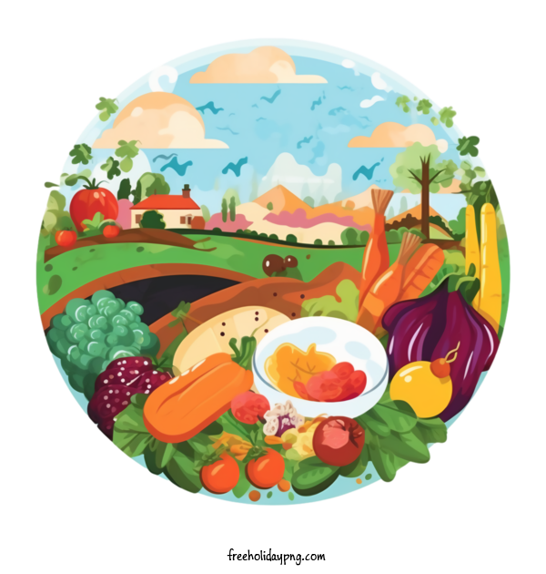 Transparent World Food Day World Food Day fruits vegetables for Food Day for World Food Day