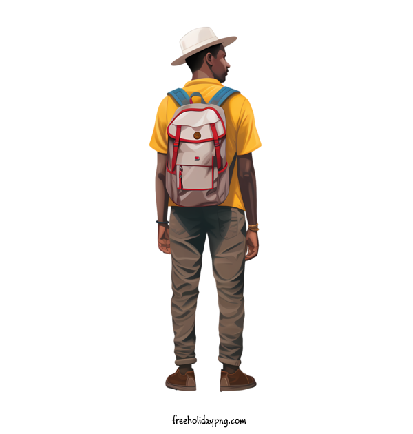 Transparent Back to School Back to School Backpack backpack yellow shirt for Back to School Backpack for Back To School