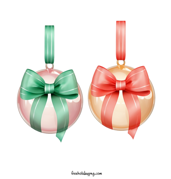 Transparent Christmas Christmas Bulbs round ornament for Christmas Bulbs for Christmas