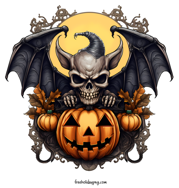 Transparent Halloween Halloween Bats bat skull for Halloween Bats for Halloween