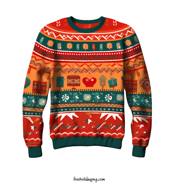 Transparent Christmas Christmas Sweater holiday sweater festive sweater for Christmas Sweater for Christmas