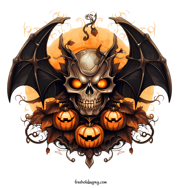 Transparent Halloween Halloween Bats halloween skull for Halloween Bats for Halloween