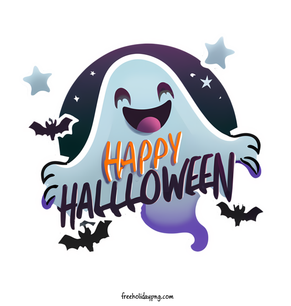 Transparent Halloween Happy Halloween happy halloween ghost for Happy Halloween for Halloween
