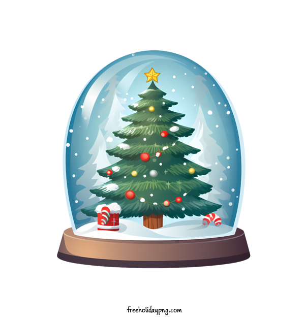 Transparent Christmas Christmas Snow Ball snow globe christmas tree for Christmas Snow Ball for Christmas