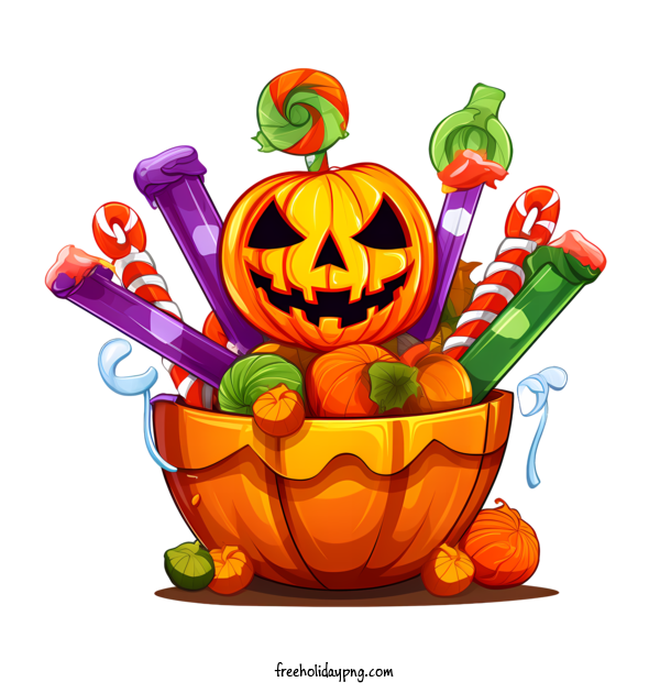 Transparent Halloween Halloween Candies Bowl candy jack o' lantern for Halloween Candies Bowl for Halloween