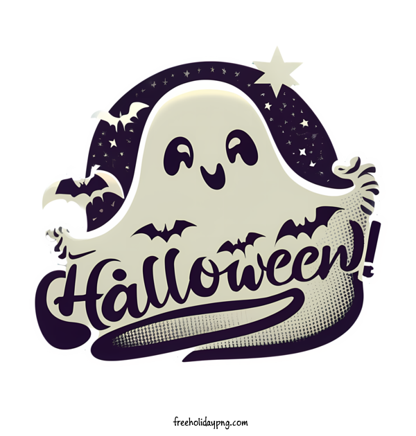 Transparent Halloween Happy Halloween spooky ghost for Happy Halloween for Halloween