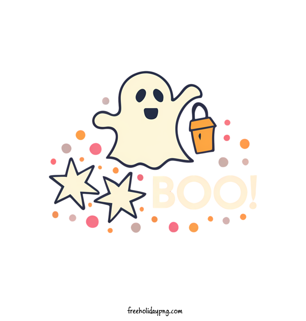 Transparent Halloween Halloween Boo ghost spooky for Halloween Boo for Halloween
