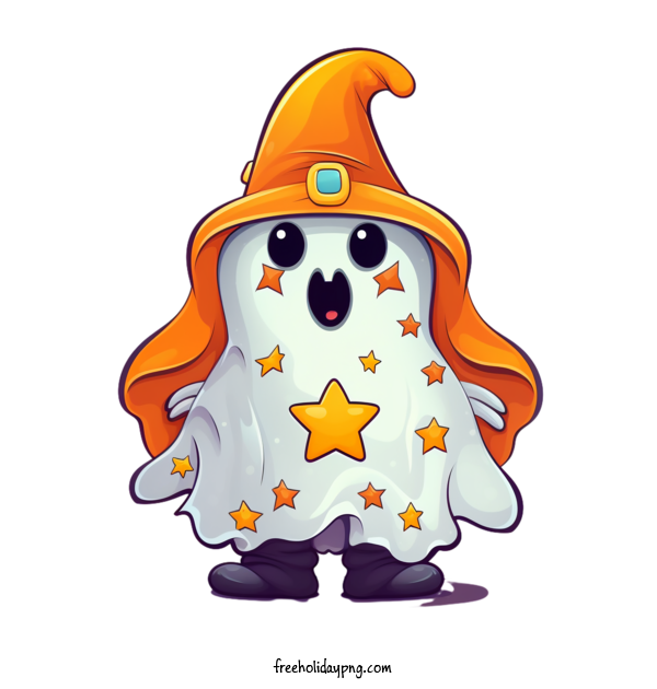 Transparent Halloween Halloween Ghost cartoon ghost cute ghost for Halloween Ghost for Halloween
