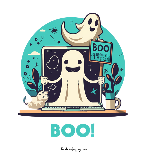 Transparent Halloween Halloween Boo ghost Halloween for Halloween Boo for Halloween