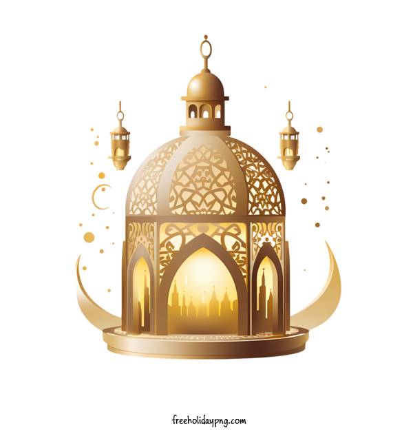 Transparent Ramadan Ramadan Lantern mosque golden for Ramadan Lantern for Ramadan