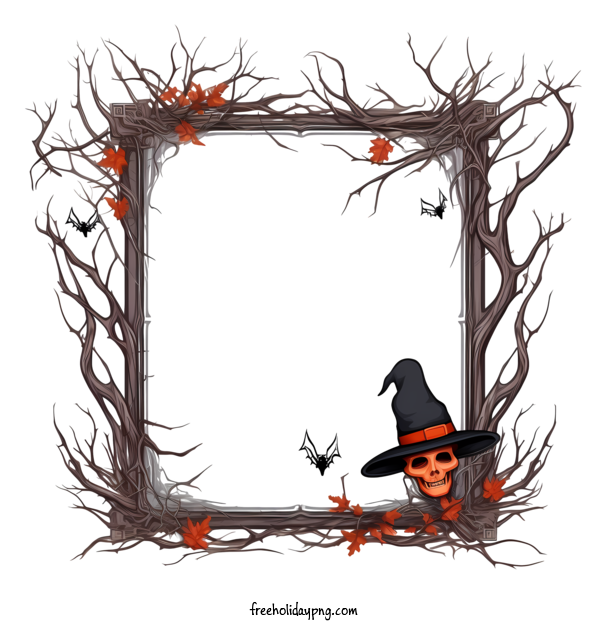 Transparent Halloween Halloween Frame witches frame halloween frame for Halloween Frame for Halloween